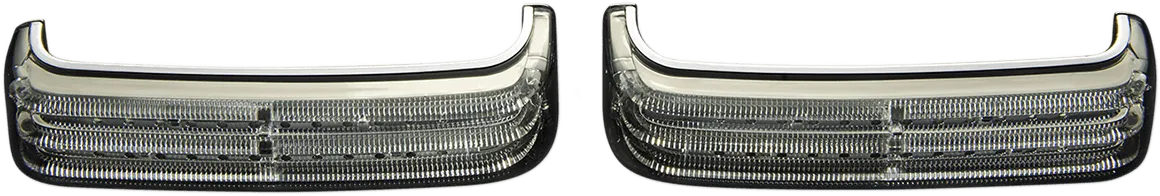 Custom Dynamics PB-SBSEQ-BCM4CS Probeam Sequential LED Saddlebag Light - Chrome With Smoke  Lens