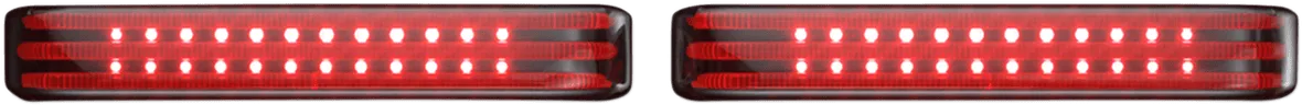 Custom Dynamics PB-SBSEQ-HD-BS Probeam Sequential LED Saddlebag Light - Gloss Black With Smoke Lens