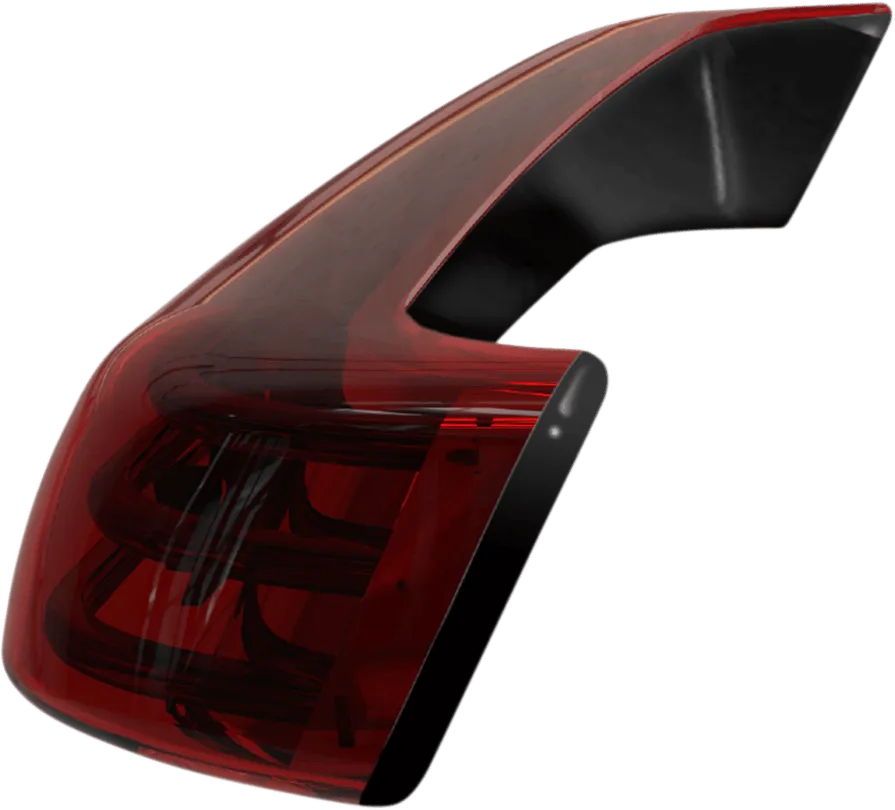 Custom Dynamics PB-SBSEQ-SS6-BR Probeam Sequential LED Saddlebag Light - Gloss Black With Red Lens