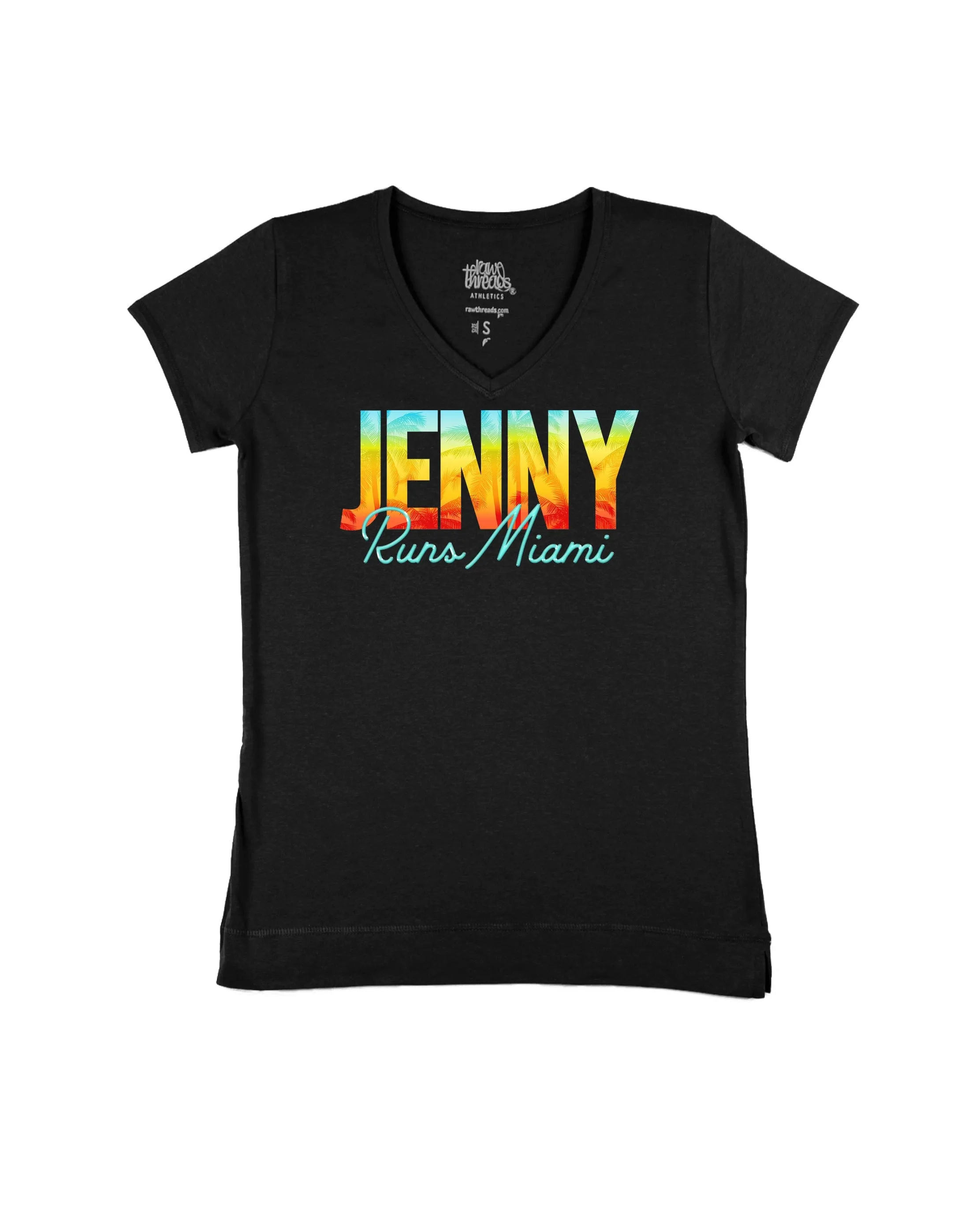Custom Name Miami Palm Trees