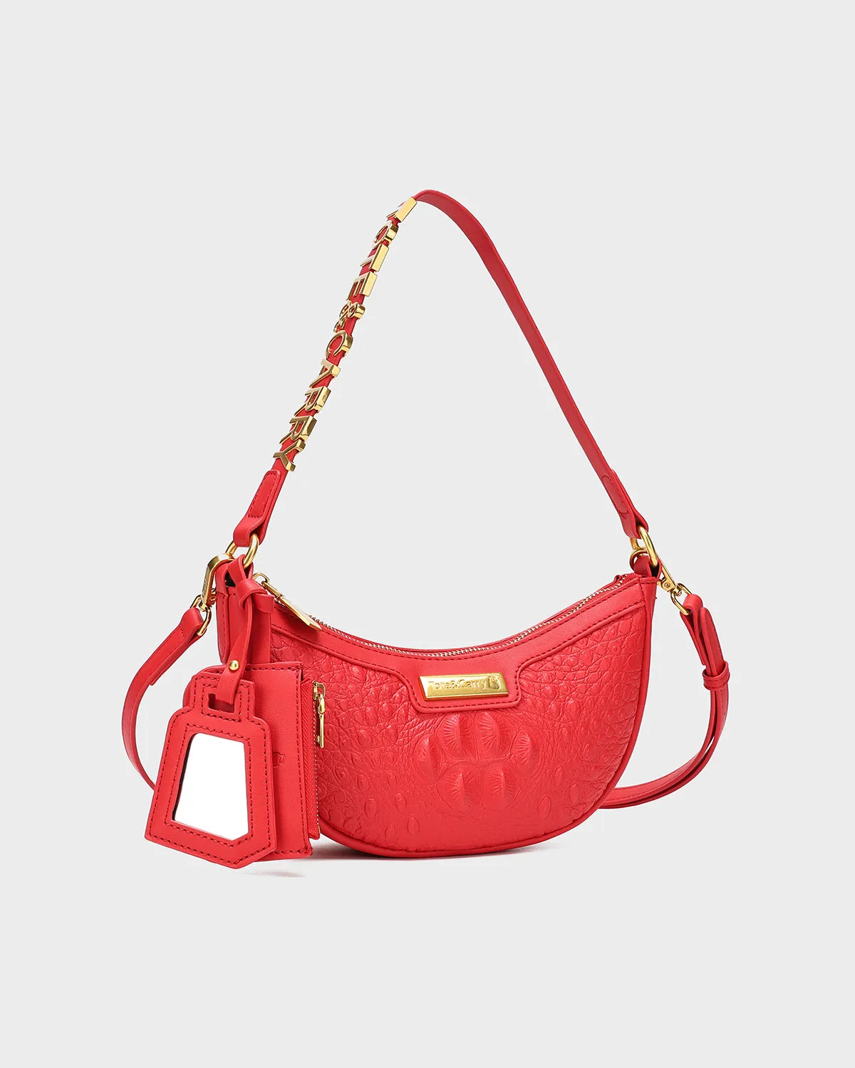 Cutie Shoulder Purse in Red