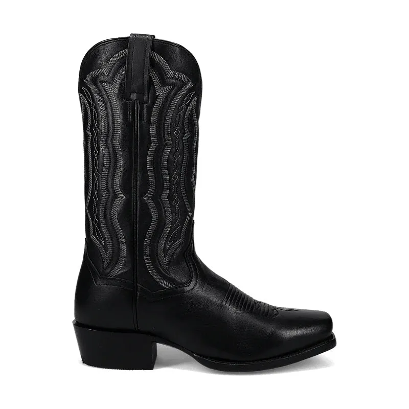 Dan Post Men's Wade Black Classic Leather Boot DP3356