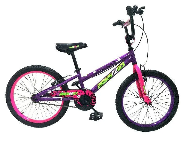 Diamondback Bike 20-Inch Girls Della Purple BMX Bike