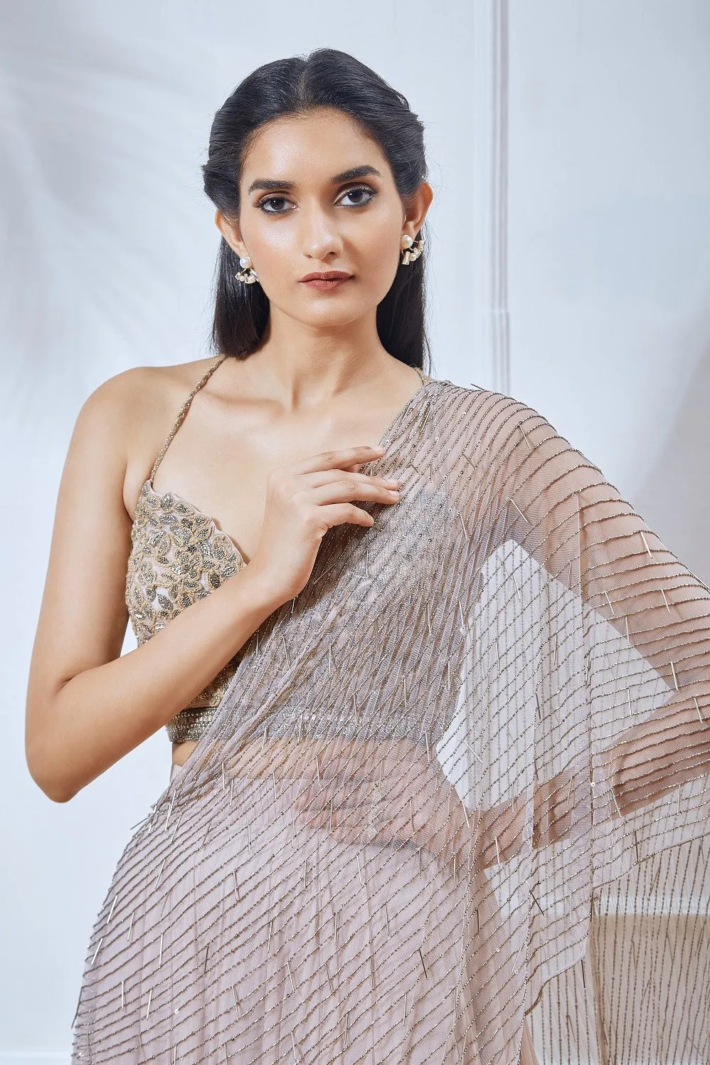Dusty Pink Lehenga with Dupatta