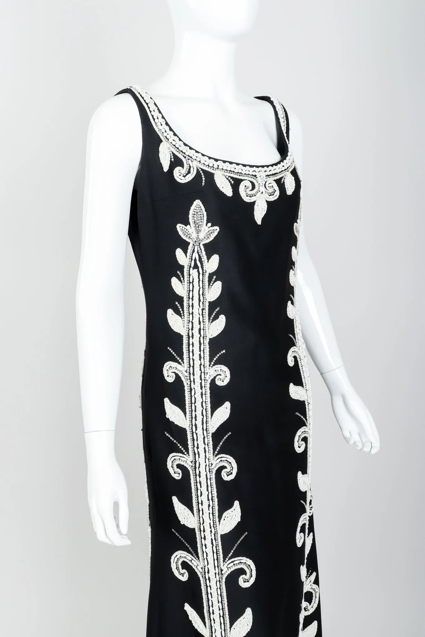 Embellished Vine Gown