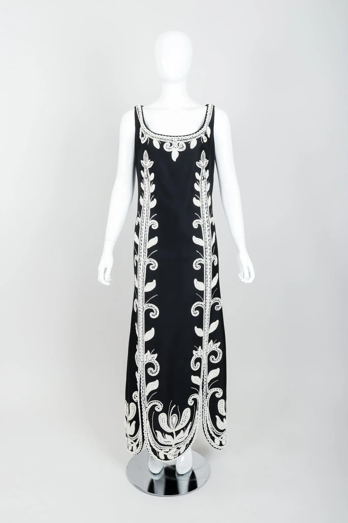 Embellished Vine Gown