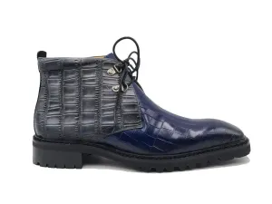 Embossed Chukka Boot Lug Sole