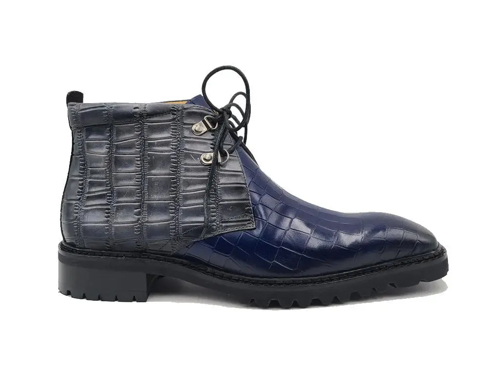 Embossed Chukka Boot Lug Sole
