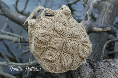 Embossed Garden Handbag
