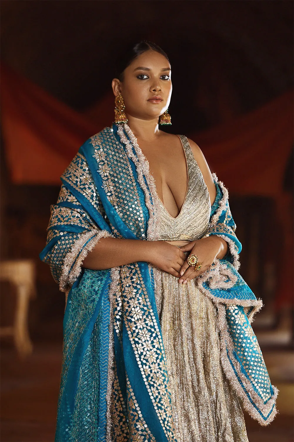 Fiza Chaandi Lehenga Set