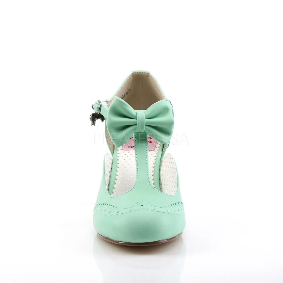 FLAPPER-11  Mint Faux Leather