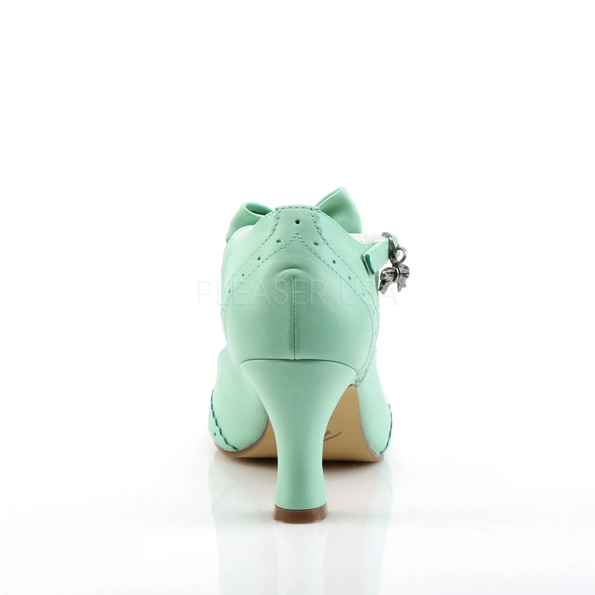 FLAPPER-11  Mint Faux Leather