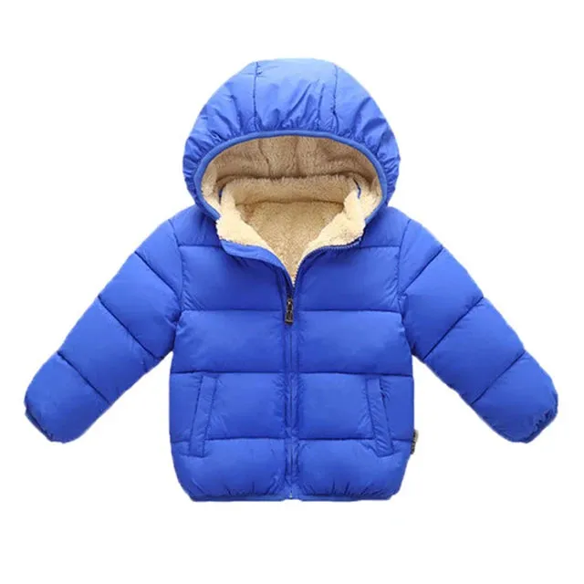 Fleece Lined Puffer Jacket