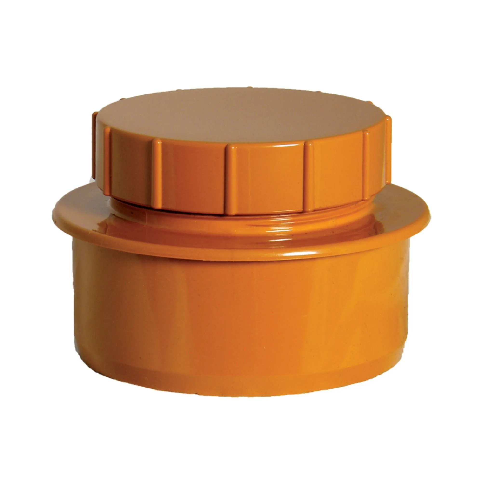FloPlast Underground Drain 110mm Screwed Access Cap