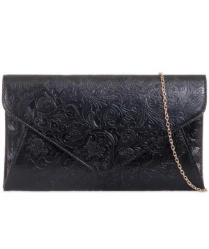 Floral Pattern Clutch Bag - Elena