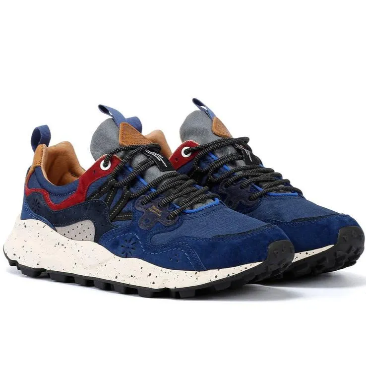 Flower Mountain Yamano 3 Light Navy / Orange