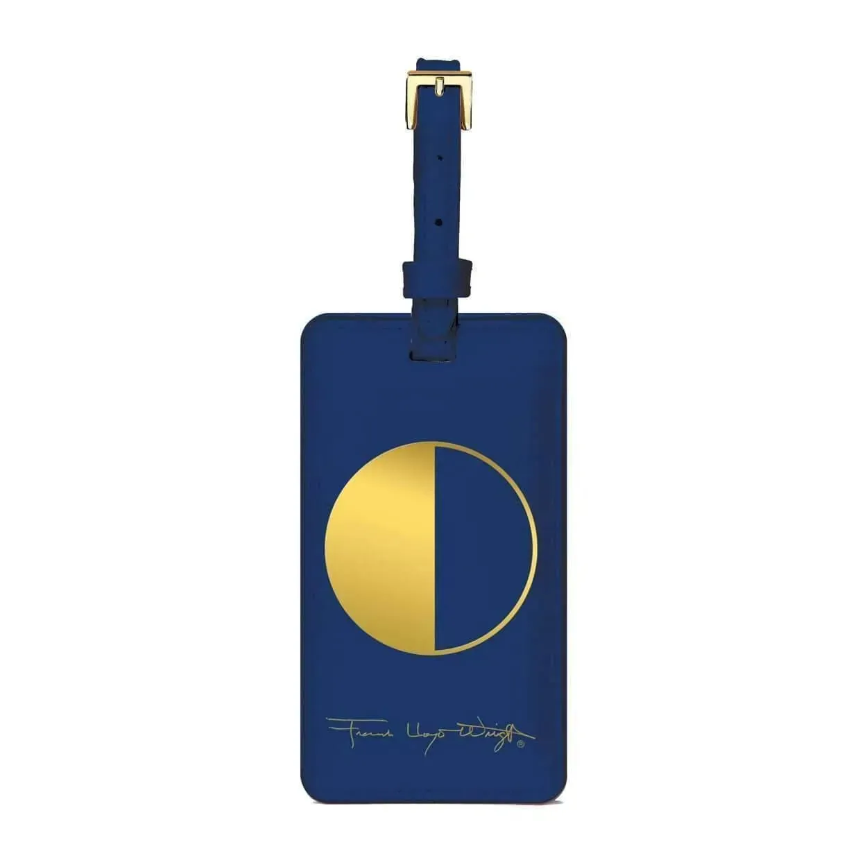 Frank Lloyd Wright Geometry Luggage Tag