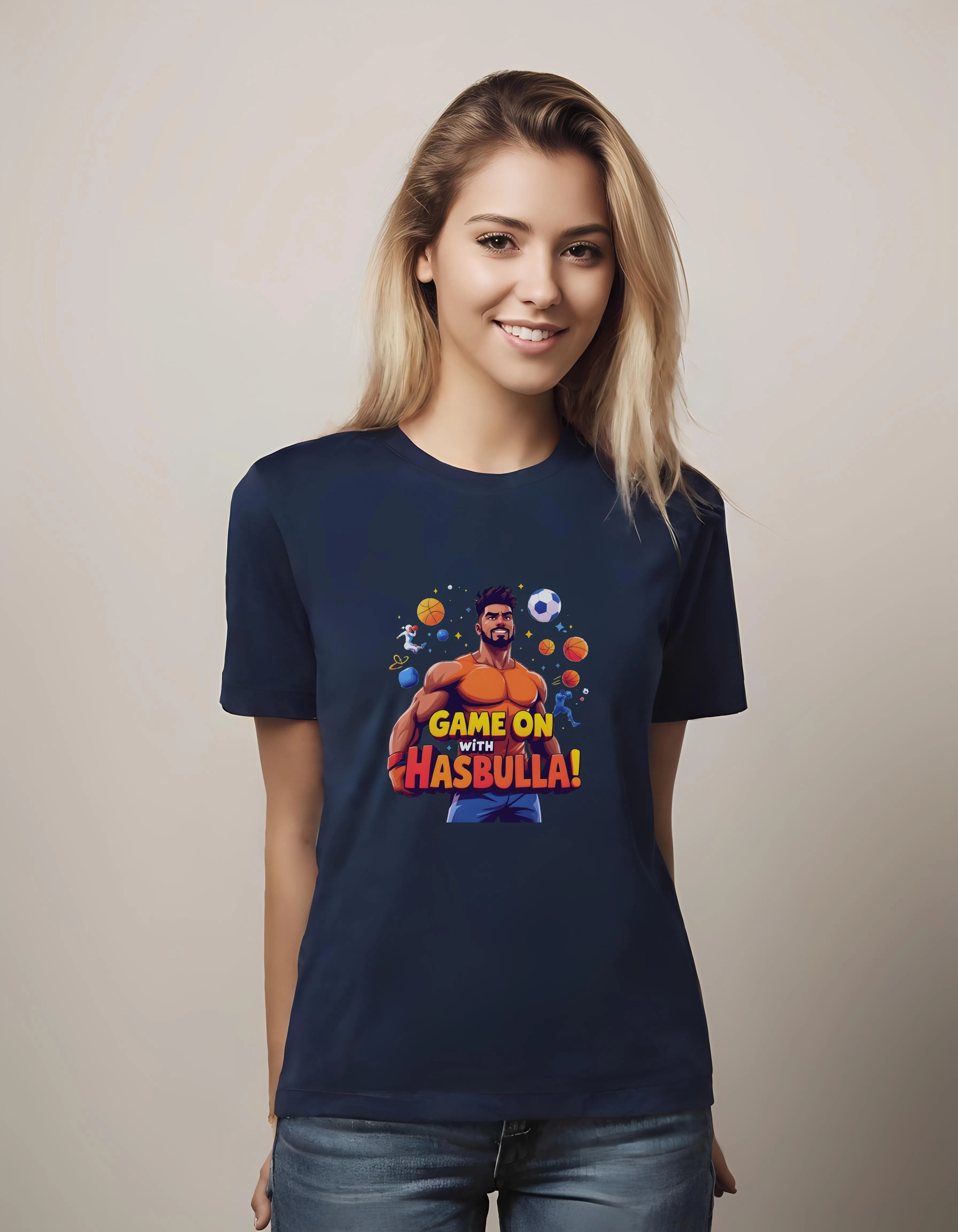 Game On with Hasbulla Design | Classic T-Shirt (Unisex)