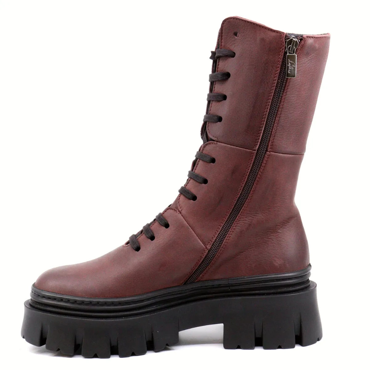 GAS MELANZANA LACE UP