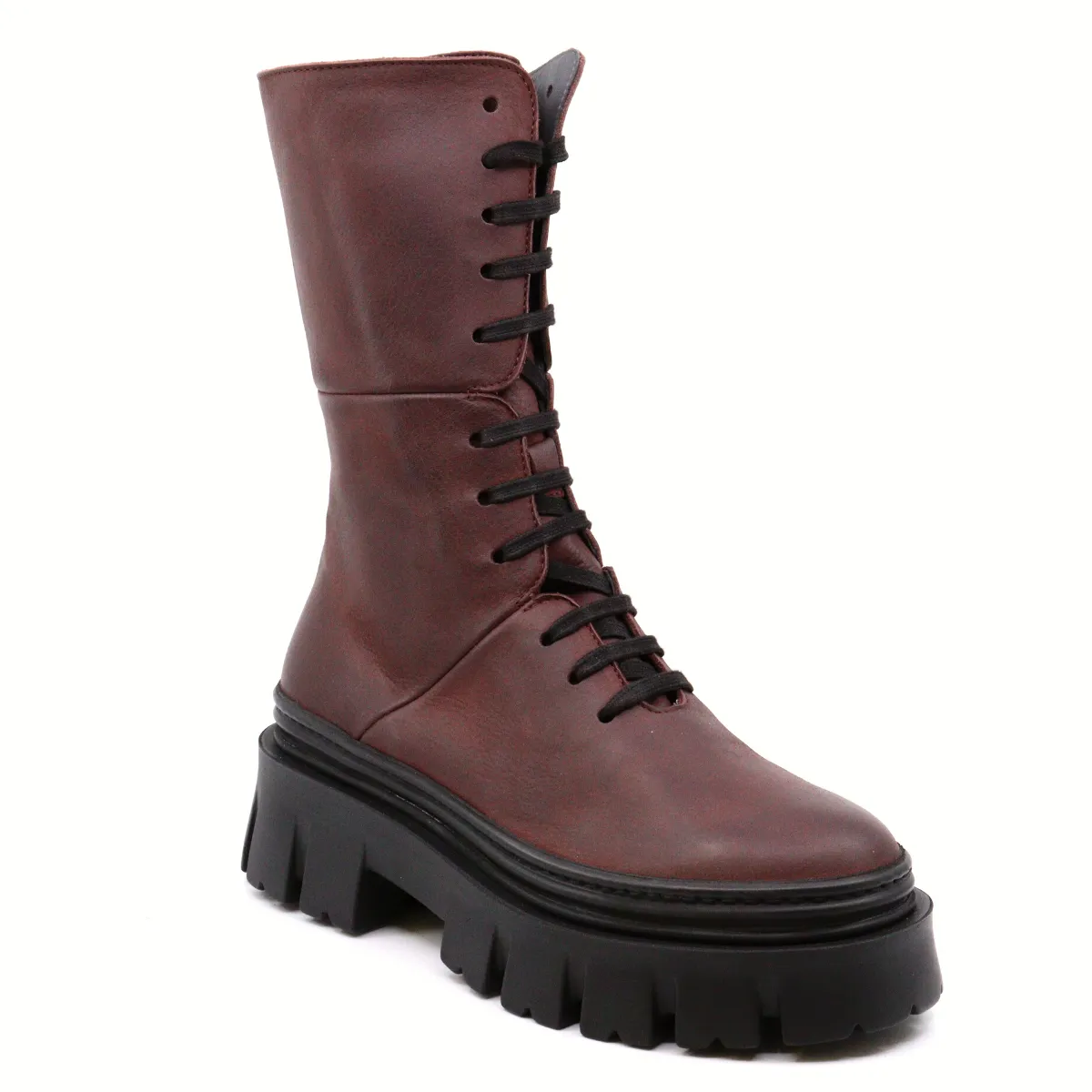 GAS MELANZANA LACE UP