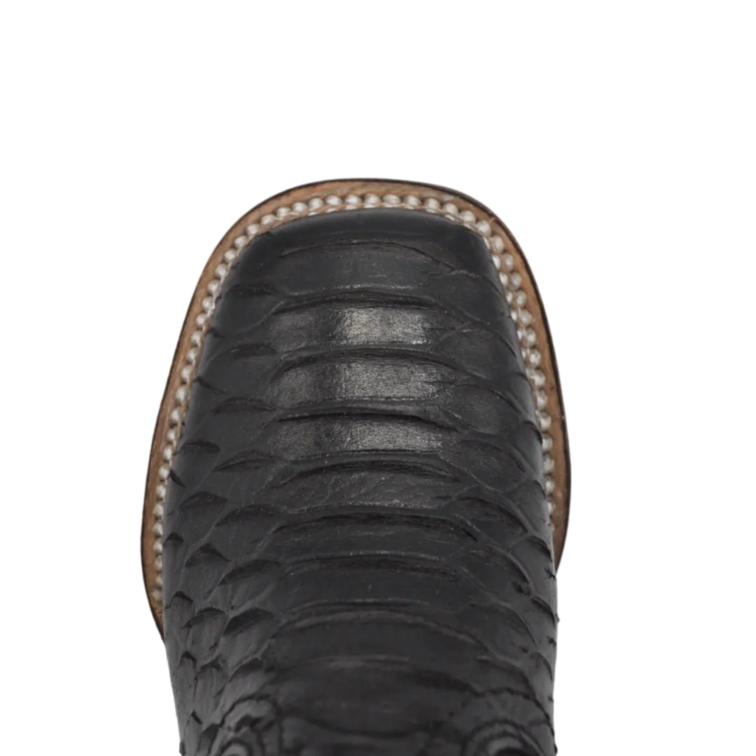 Gavel Kid's Python Print Black Boot