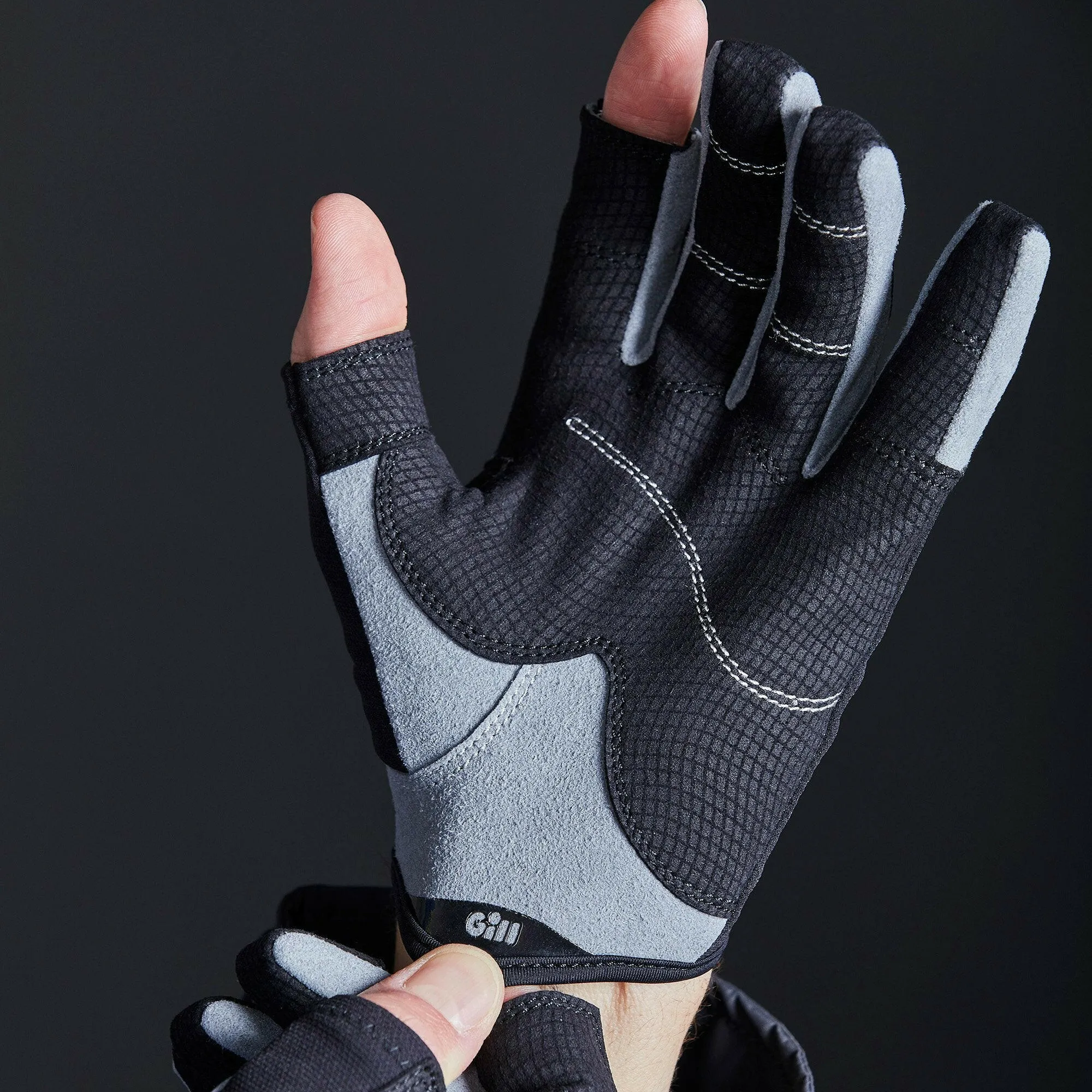 Gill Deckhand Glove - Black - Long Fingered 7053