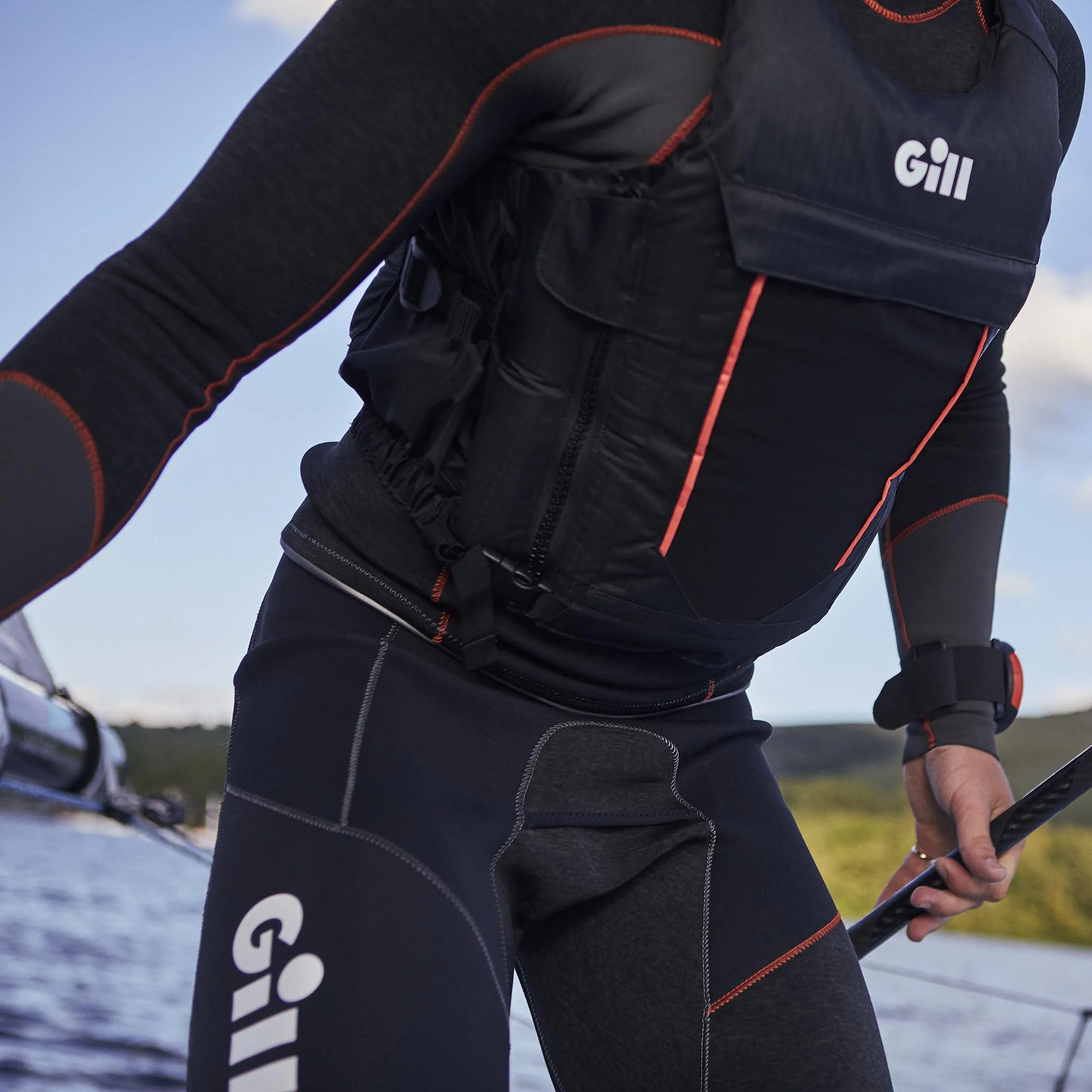 Gill Zentherm Top Men's Black