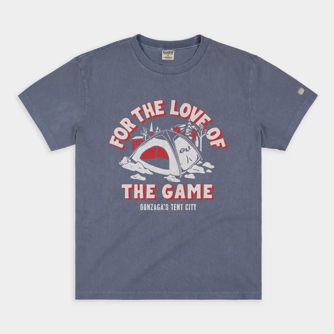 Gonzaga Tenting Season Vintage Heavyweight Tee
