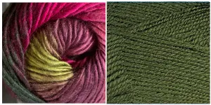 GRASS GREEN   CALLA LILY - Embossed Natura Hat KIT