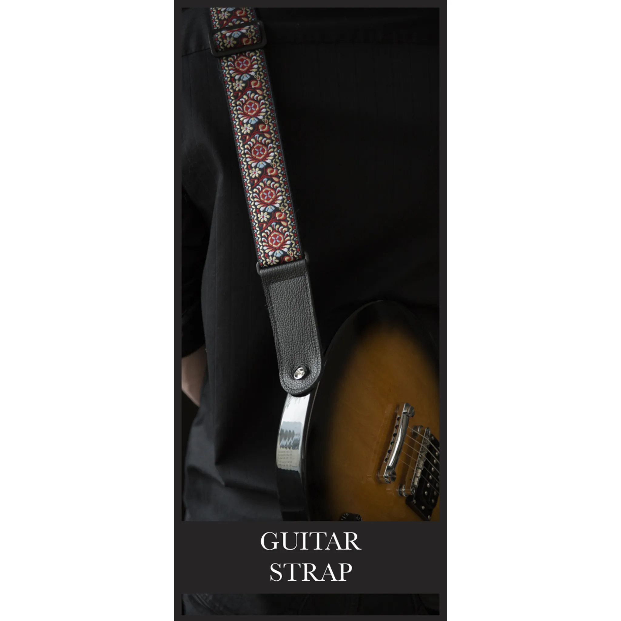 Guitar Strap - Skulls