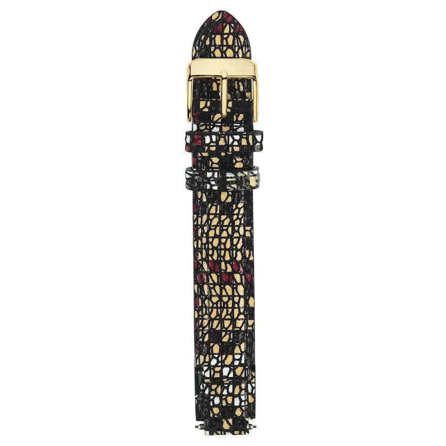 GV2 12mm Italian Multicolor Leather Strap