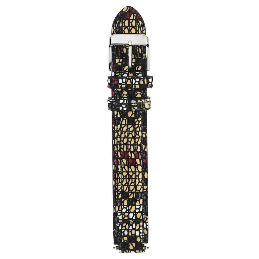 GV2 12mm Italian Multicolor Leather Strap