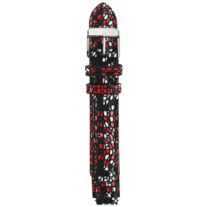 GV2 12mm Italian Multicolor Leather Strap