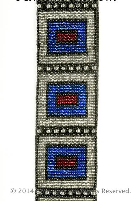 Hand Beaded Leather Guitar Straps - SOLD OUT!