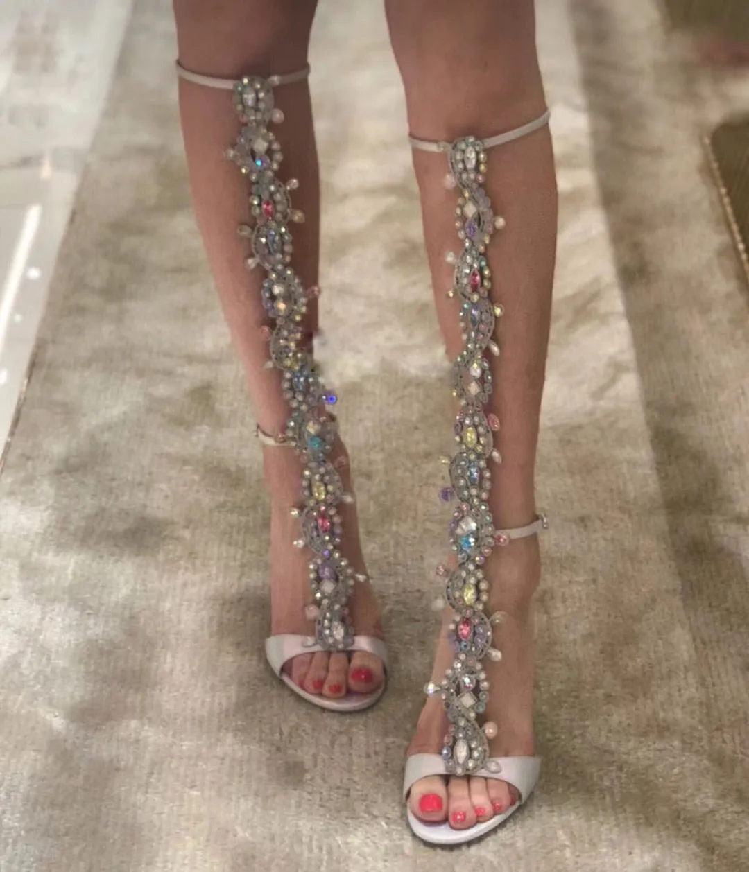 High heeled Long cool Women Sexy Sandals