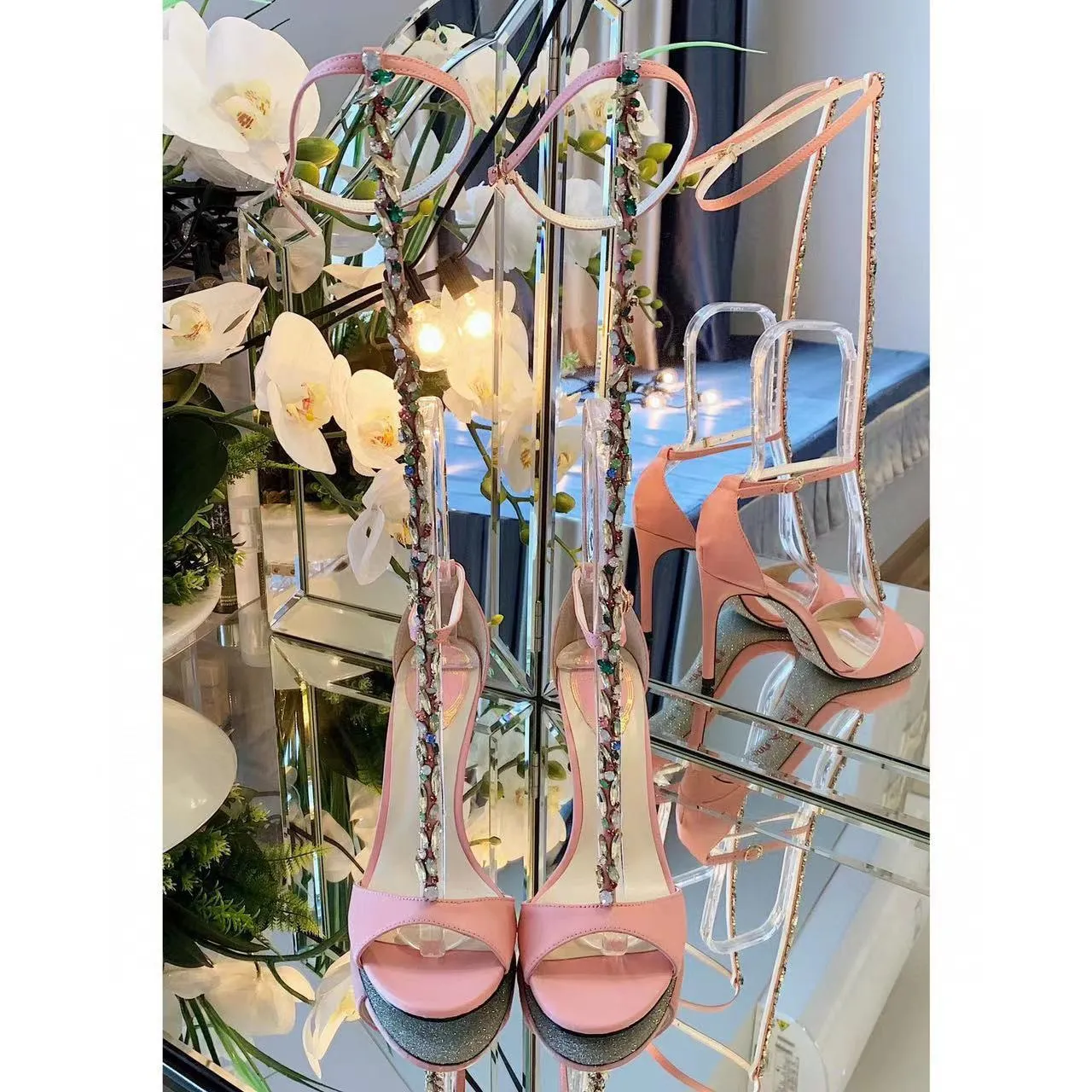 High heeled Long cool Women Sexy Sandals