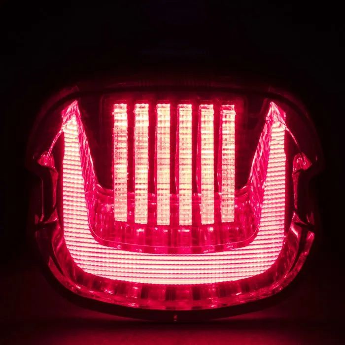 HOGWORKZ® Uproar Sequential LED Taillight w/out Plate Light | Clear