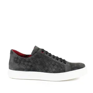 Jeffery West - Apolo Suede Leather Trainers in Grey