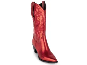 Jeffrey Campbell: Dagget in Red Metallic
