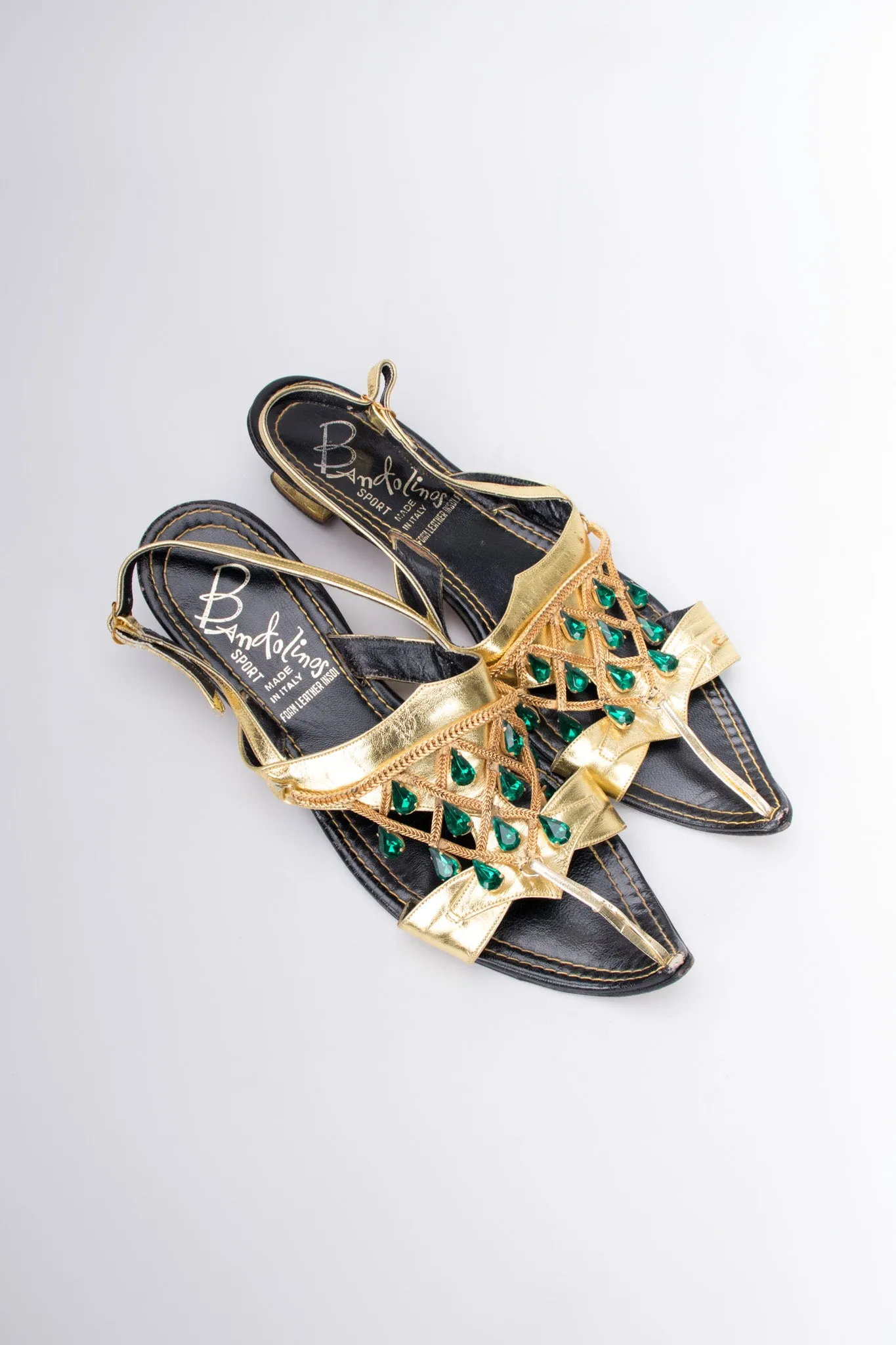 Jeweled Babouche Sandals