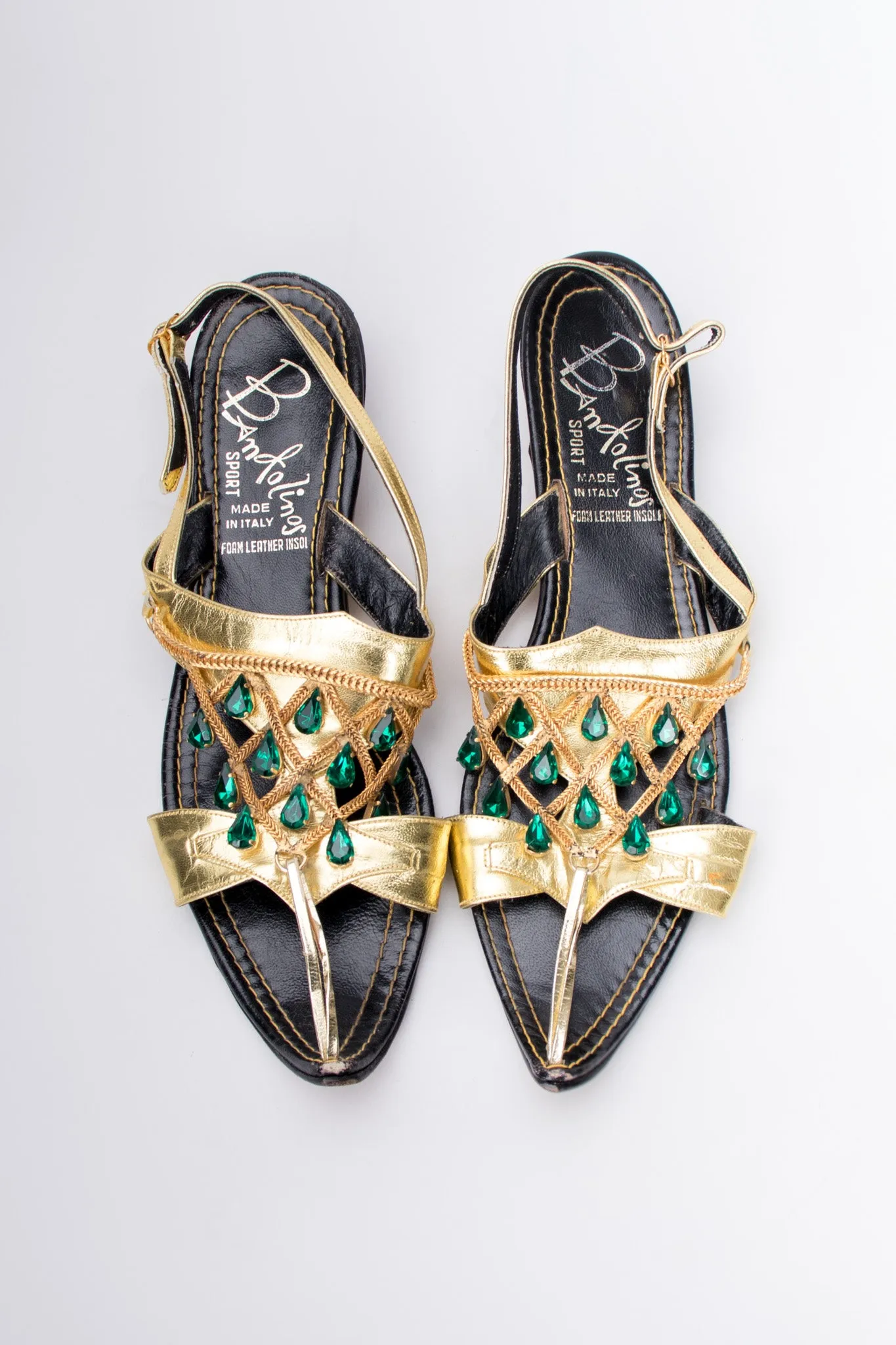 Jeweled Babouche Sandals