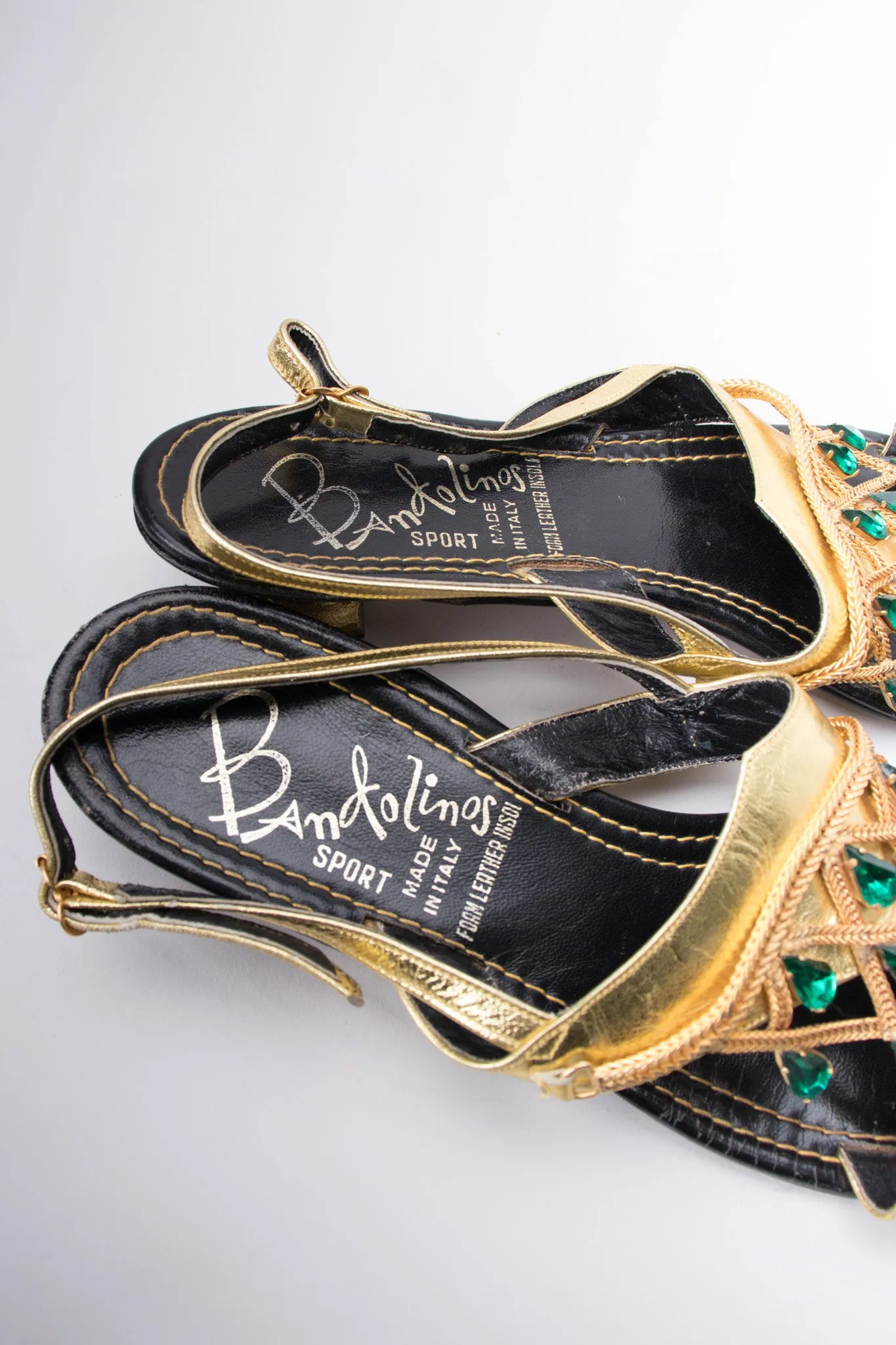 Jeweled Babouche Sandals