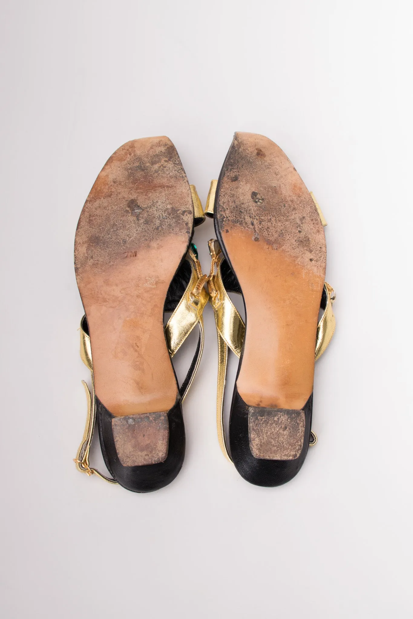 Jeweled Babouche Sandals