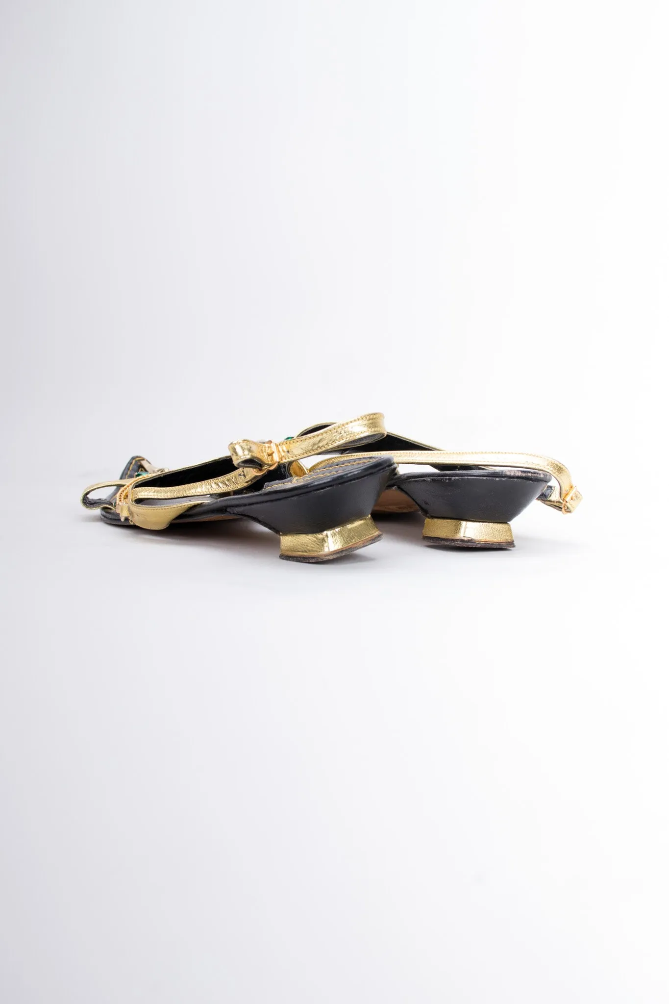 Jeweled Babouche Sandals