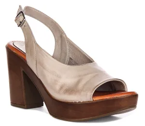 Justinreess England Serene In Taupe For Women