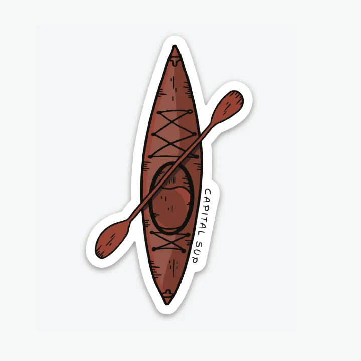 Kayak Sticker | Small