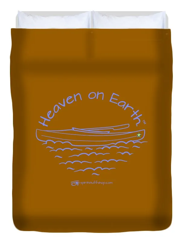 Kayaking Heaven On Earth - Duvet Cover