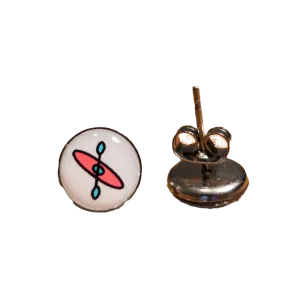 Kayaking Stud Earrings