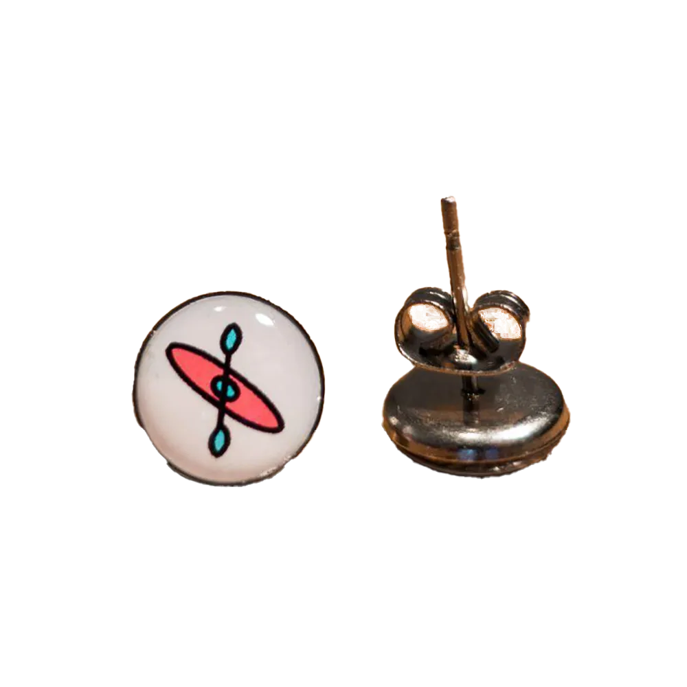 Kayaking Stud Earrings