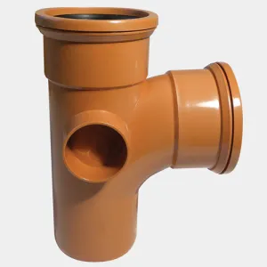Kayflow 110mm Double Socket Junction 'T'